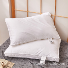 Almohada de algodón de tiro de calidad de hotel de 5 estrellas